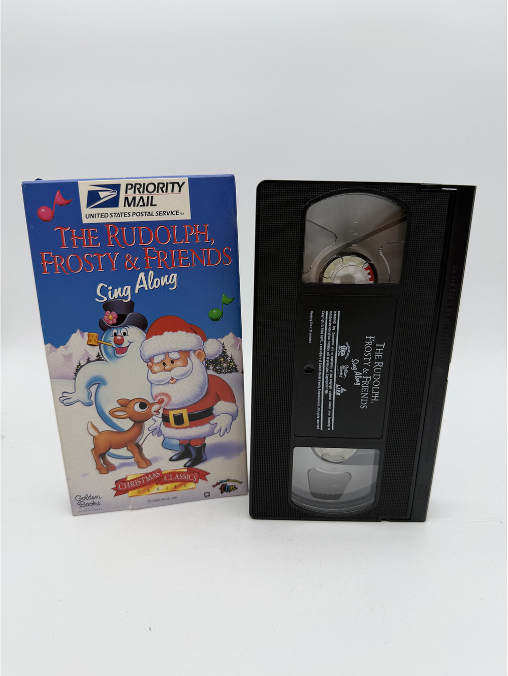 The Rudolph, Frosty & Friends Sing Along VHS Tape